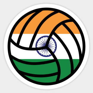 Indian Volleyball Sticker